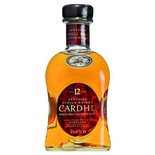 Whisky Cardhu 12YO 0,7l 40% Paper Box
