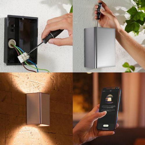 Philips HUE Philips Hue WACA Resonate světlo ocel