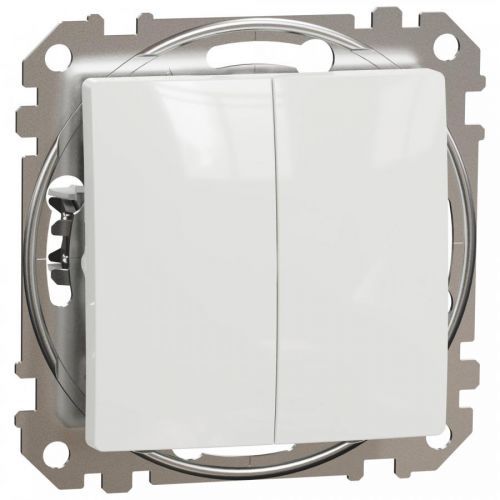 Schneider Sedna Design & Elements vypínač č.5 bílá SDD111105
