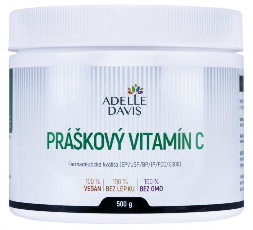 Adelle Davis Vitamín C práškový 500 g