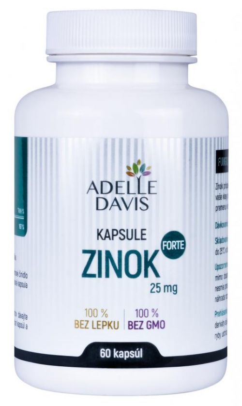 Adelle Davis Zinek Forte 25 mg 60  kapslí