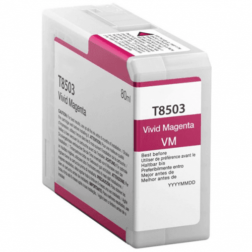Epson T8503VM světle purpurová (light magenta) kompatibilní cartridge