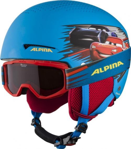 Alpina Sports ZUPO DISNEY SET  (48 - 52) - Dětská lyžařská helma a brýle