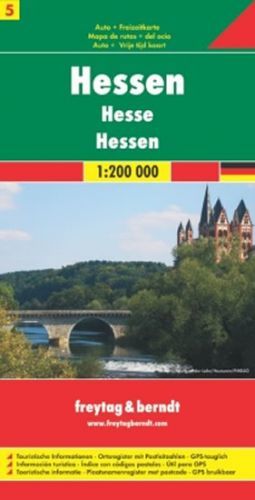 Německo mapa FB č.5 Hessen, Volné listy