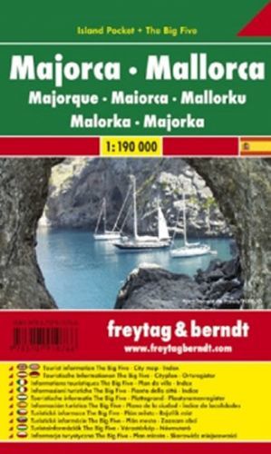 Mallorca 1:190T kapesní mapa FB - neuveden, Volné listy