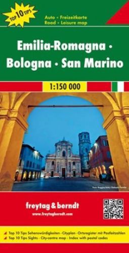 Emilia Romagna, Boloňa, San Marino - mapa 1:150t. FB - neuveden, Volné listy