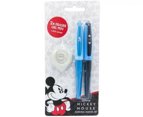 Mickey - Gumovací pera v setu