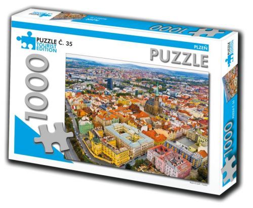 Puzzle č. 35 Plzeň / 1000 dílků