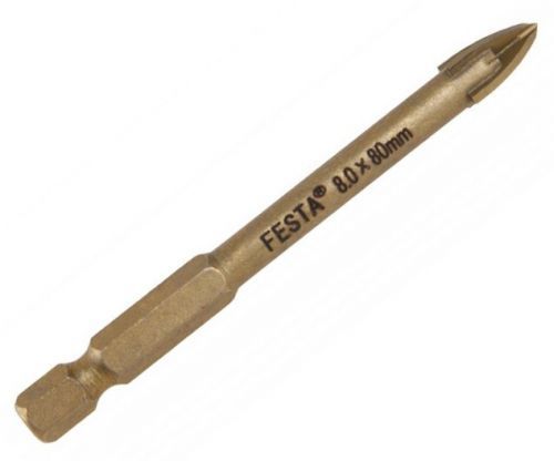 Vrták do skla a keramiky průměr 8mm FESTA