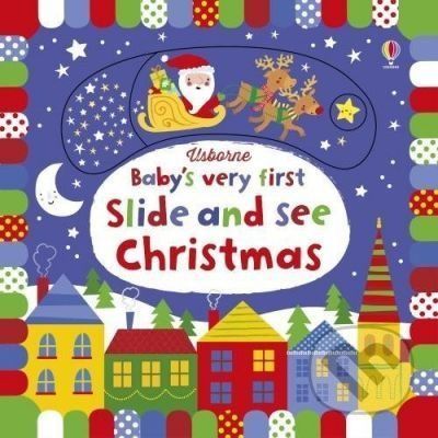 Baby's Very First Slide and See Christmas (Watt Fiona)(Board book)