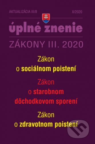 Aktualizácia III/8 2020 - Dôchodkový vek a doplatok k starobnému dôchodku - Poradca s.r.o.