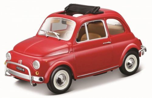 Bburago 1:24 Fiat 500L (1968) Red