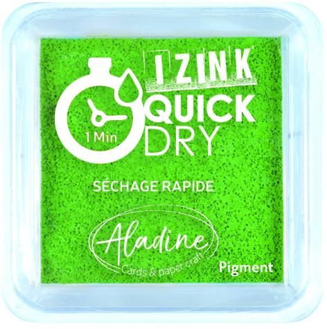 Izink Quick Dry razítkovací polštářek rychleschnoucí / zelený
