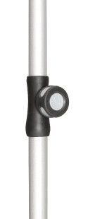 Doppler Spodní tyč pro slunečníky Active 28/32 mm stříbrná