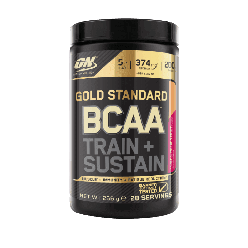 Optimum Nutrition Gold Standard BCAA Train Sustain broskev marakuja 266g