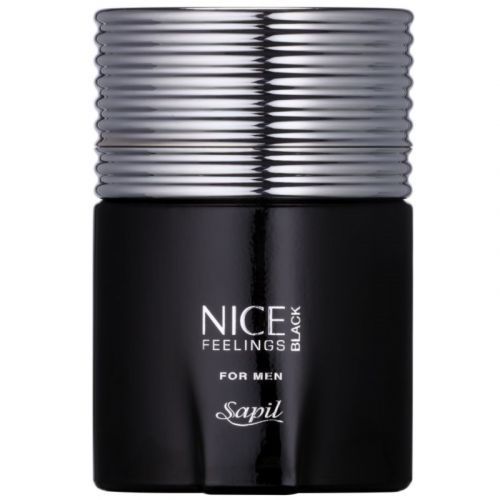 Sapil Nice Feelings Black toaletní voda pro muže 75 ml