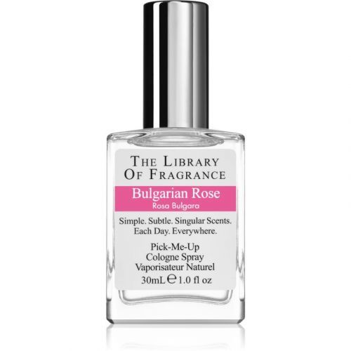 The Library of Fragrance Bulgarian Rose kolínská voda pro ženy 30 ml