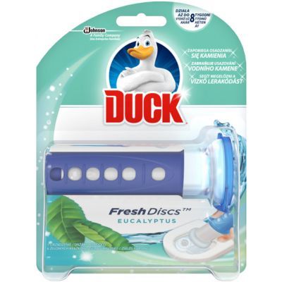 Duck Fresh Discs Eucalyptus WC gel pro hygienickou čistotu a svěžest toalety, 36 ml