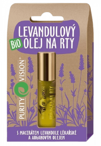 Purity Vision Levandulový olej na rty BIO (10 ml)