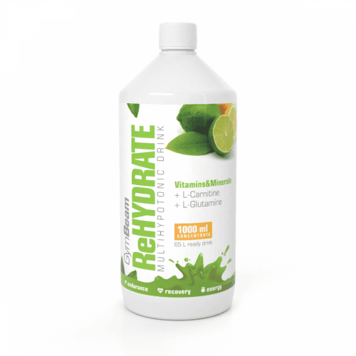 Iontové nápoje GymBeam Iont drink ReHydrate - tropical