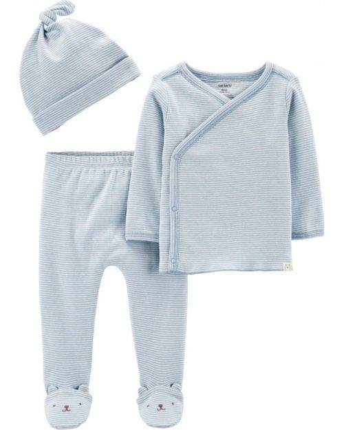 CARTER'S Set 3-dílný Méďa pásek, 6m/vel. 68