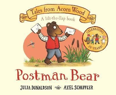 Postman Bear - 20th Anniversary Edition (Donaldson Julia)(Board book)