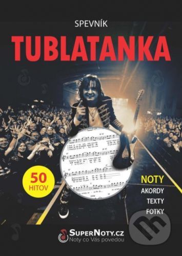 Spevník Tublatanka - noty, akordy, texty, Brožovaná
