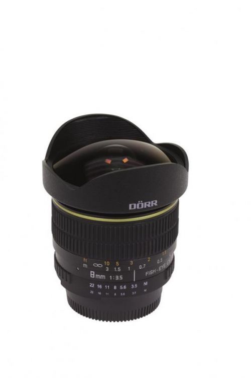 DORR 8 mm f/3,5 MC Fish-eye CS pro Canon EF (APS-C)