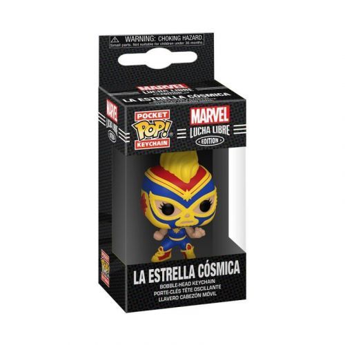 POP! Kľúčenka Luchadores Captain Marvel (Marvel)