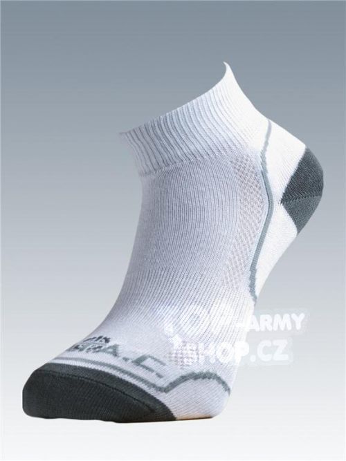 Ponožky se stříbrem Batac Classic short - white (Barva: Bílá, Velikost: 3-4)
