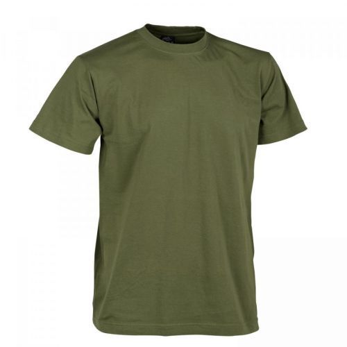 Bavlněné tričko Helikon-Tex® s krátkým rukávem – US Green (Barva: US Green, Velikost: L)