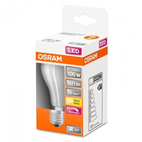 OSRAM OSRAM LED žárovka E27 Superstar 12W matná 2700K