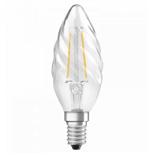 OSRAM OSRAM LED žárovka-svíčka E14 2,5W 827 kroucená