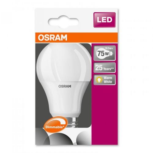 OSRAM OSRAM LED žárovka E27 10,5W 827 Superstar stmívací