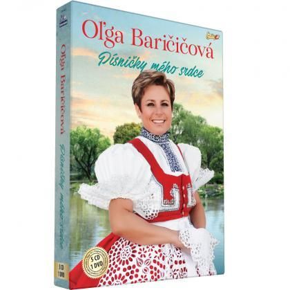 Písničky mého srdce - 5 CD + DVD - Baričičová Olga