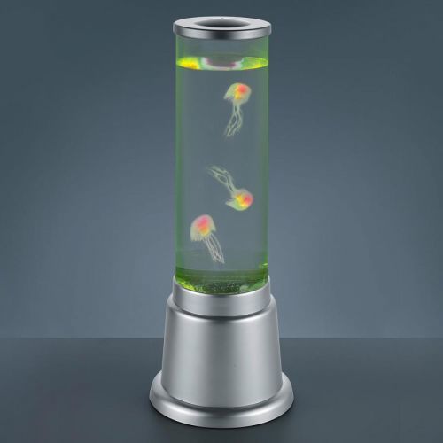 Reality Leuchten Barevná zářící LED vodní kolona Jelly s medúzami