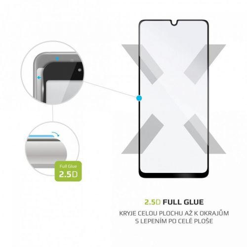 FIXED 2,5D Full-Cover tvrzené sklo Samsung Galaxy A32 LTE černé