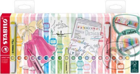 STABILO swing cool Pastel 18 ks