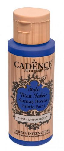 Cadence Klasická textilní barva Style Matt Fabric 50 ml - modrá námořní