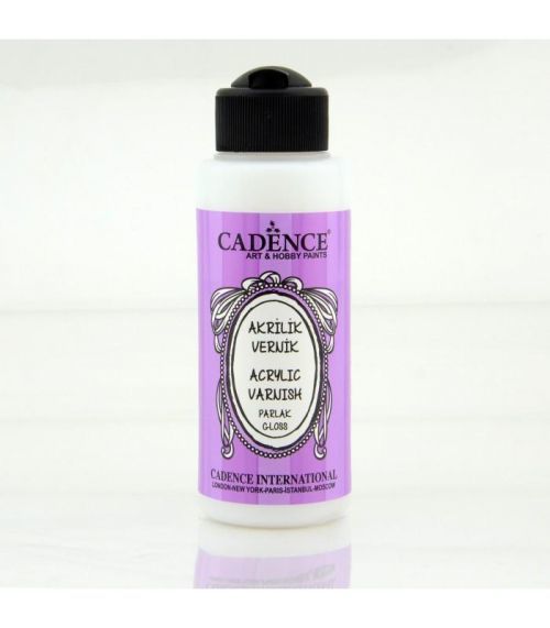 Cadence Dokončovací lak 120 ml - lesklý