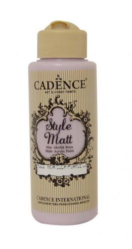 Cadence Matná akrylová barva Style Matt 120 ml - fialová lila