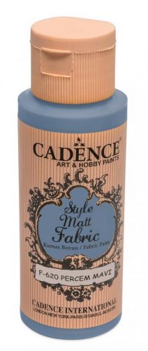 Cadence Klasická textilní barva Style Matt Fabric 50 ml - tmavě modrá