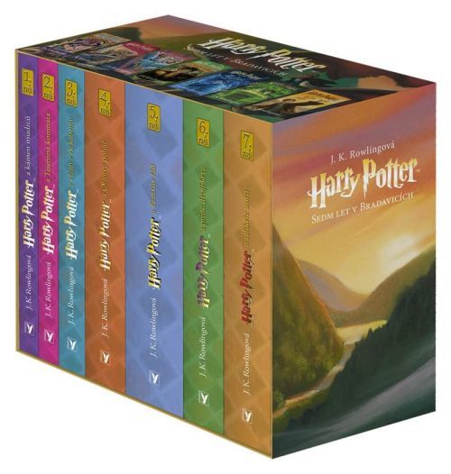Harry Potter box 1-7 - J. K. Rowlingová, Brožovaná