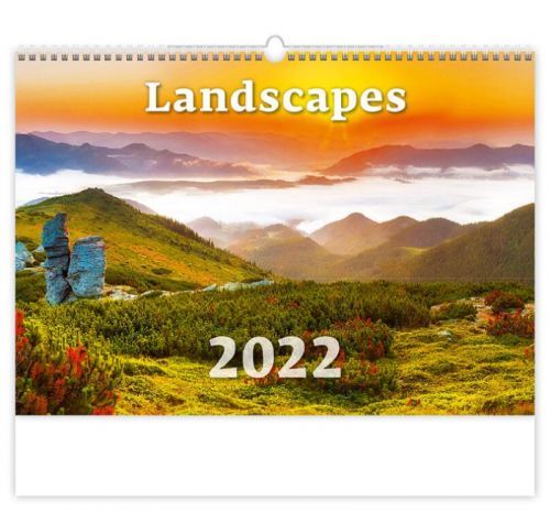 Kalendář nástěnný 2022 - Landscapes