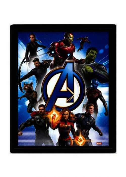 3D obraz Avengers