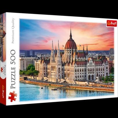 Puzzle Budova parlamentu, Budapešť, 500 dílků