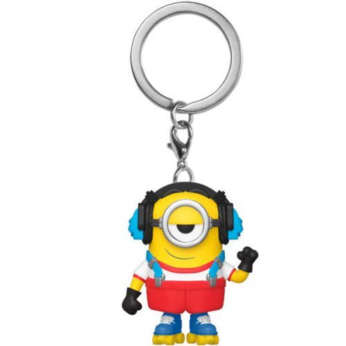 Funko POP Keychain: Minions 2 - Roller Skating Stuart (klíčenka)