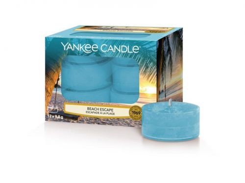 YANKEE CANDLE Beach Escape svíčka 9,8g čajová 12ks