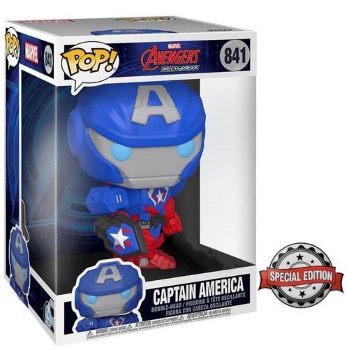 Funko POP Jumbo: Marvel Mech - 10' Captain America (limited special edition)