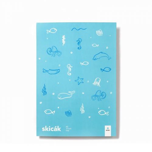 Skicák SVĚT A3 - čistý 10 listů